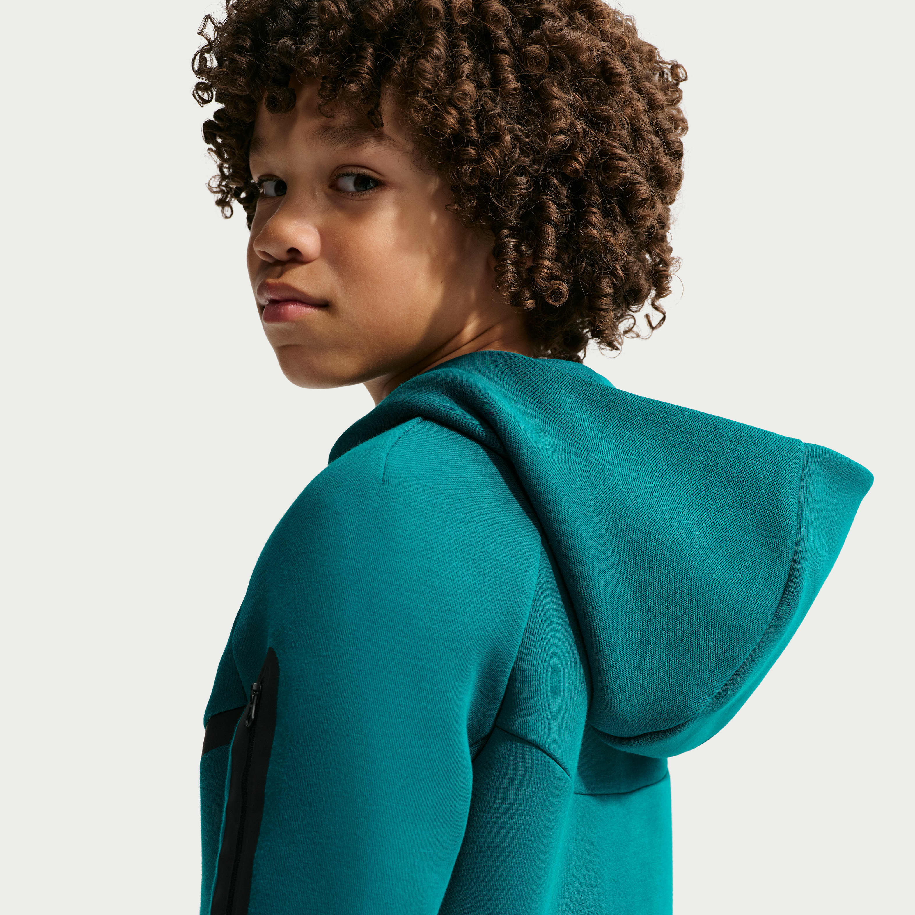Nike Brazil Tech Fleece Big Kids' (Boys') Nike Soccer Full-Zip